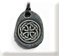 Resin stone effect pendant R1