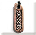 Resin stone effect pendant R1