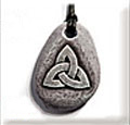Resin stone effect pendant R1