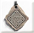 Resin stone effect pendant R1