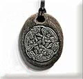 Resin stone effect pendant R1