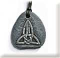 Resin stone effect pendant R1