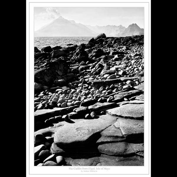 Black and white Elgol