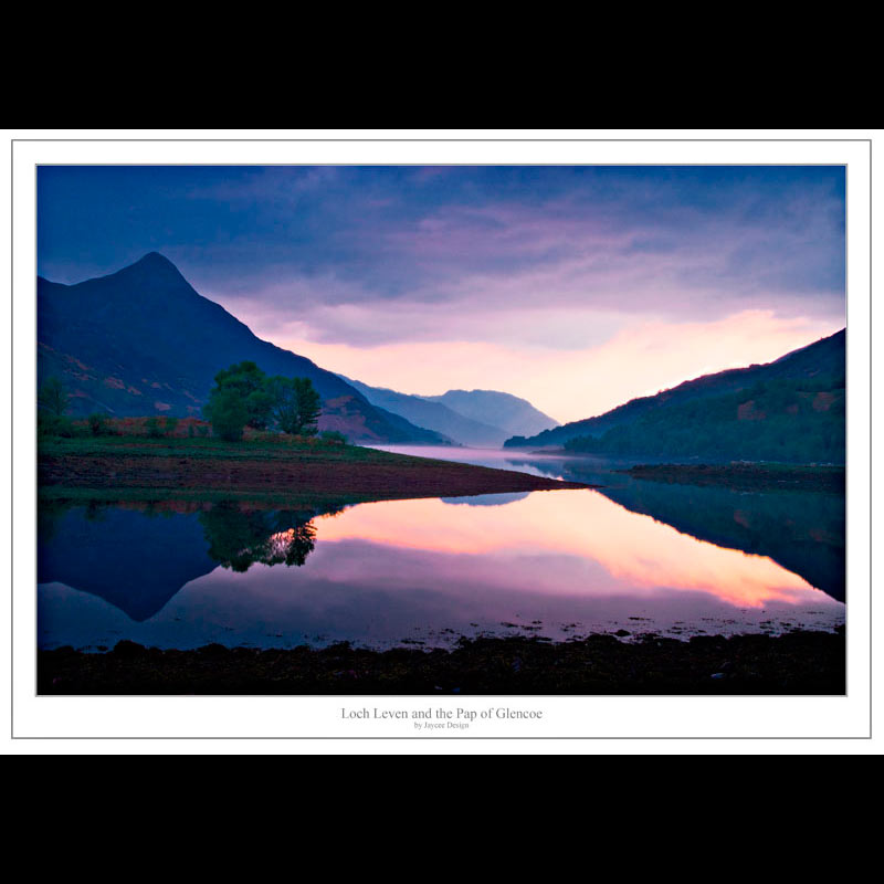 Sunset on Loch Leven