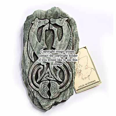 Celtic Seahorses Wall Plaque